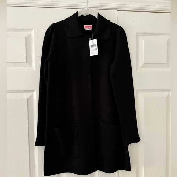 kate spade Other - Kate Spade Rffle sweater blazer.